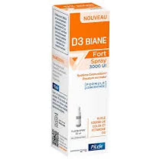 PiLeJe D3 Biane Fort Spray 3000 UI 15 ml