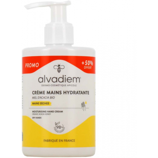 Alvadiem Crème Hydratante Mains Sèches 250 ml