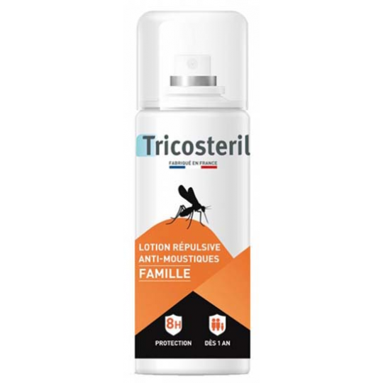 Tricosteril Lotion Répulsive Anti-Moustiques Famille 100 ml