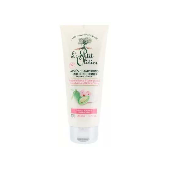 Le Petit Olivier Après-Shampoing Douceur Amande Douce & Crème de Riz 200 ml