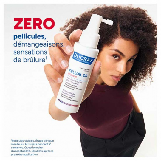 Ducray Kelual DS Intensive Spray Calmant Anti-Pelliculaire 100 ml - image 2