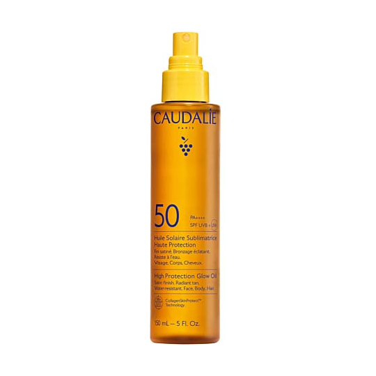 Caudalie Huile Solaire Sublimatrice Haute Protection SPF50 150 ml