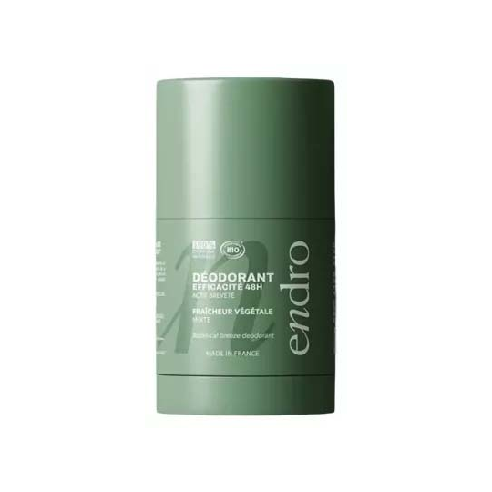 Endro Déodorant Stick 48 H Fraîcheur Végétale Bio 50 g