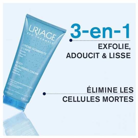 Uriage Derm-Phy Crème Gommante Corps 200 ml - image 3