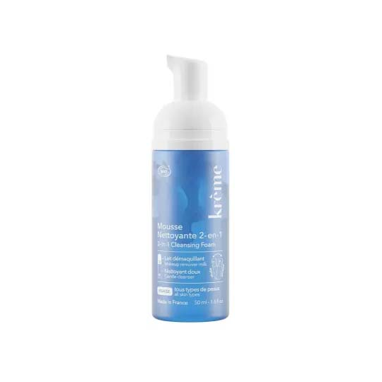 Krème Mousse Nettoyante 2en1 Bio