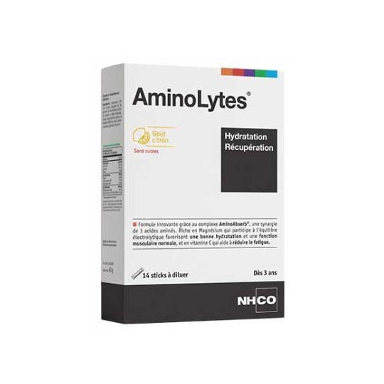 NHCO AminoLytes Hydratation Récupération Sticks x 14 - image 2
