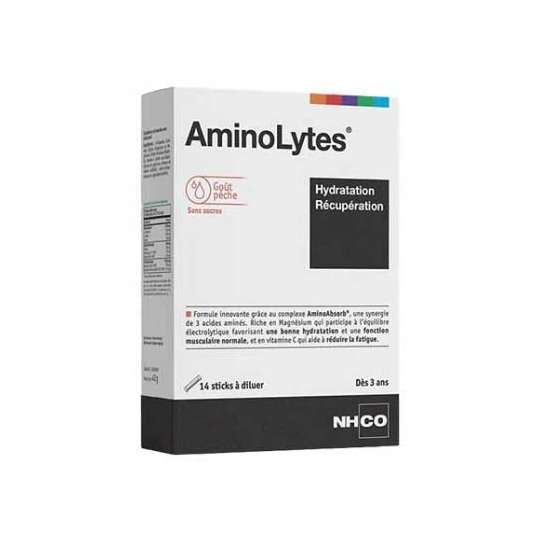 NHCO AminoLytes Hydratation Récupération Sticks x 14 - image 3