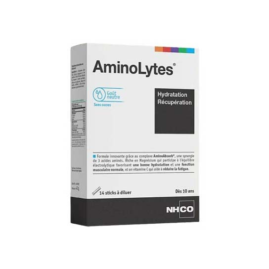 NHCO AminoLytes Hydratation Récupération Sticks x 14