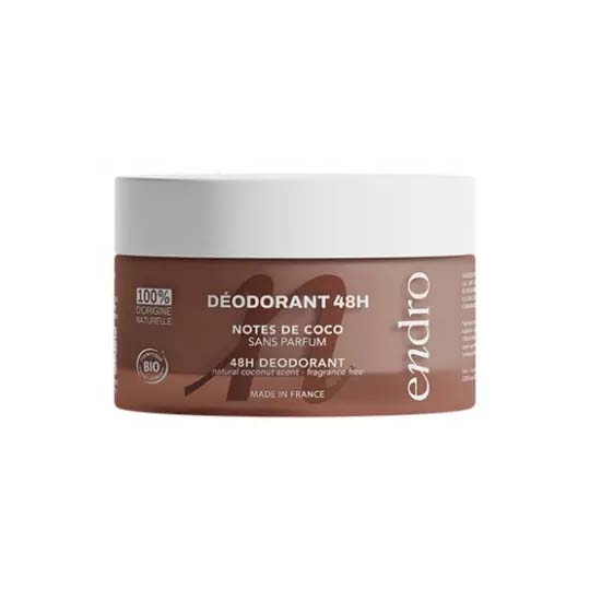 Endro Déodorant 48H Notes De Coco Bio 50 g
