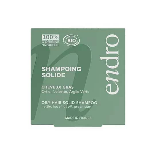 Endro Shampoing Solide Cheveux Gras Bio 80 ml