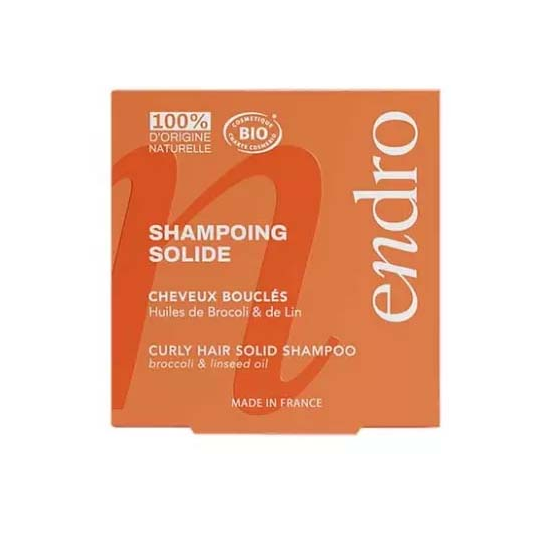 Endro Shampoing Solide Cheveux Bouclés Bio 80 ml