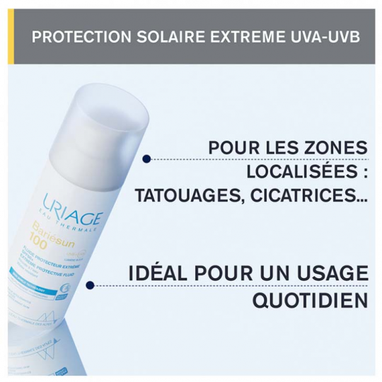 Uriage Bariésun 100 Fluide Protecteur Extrême SPF50+ 50 ml - image 4