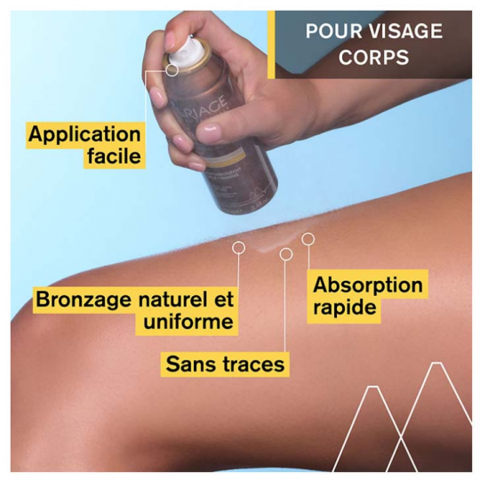 Uriage Bariésun Brume Thermale Autobronzant 100 ml - image 2