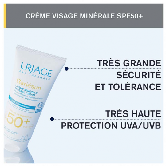 Uriage Bariésun Crème Minérale Très Haute Protection SPF50+ 100 ml - image 4