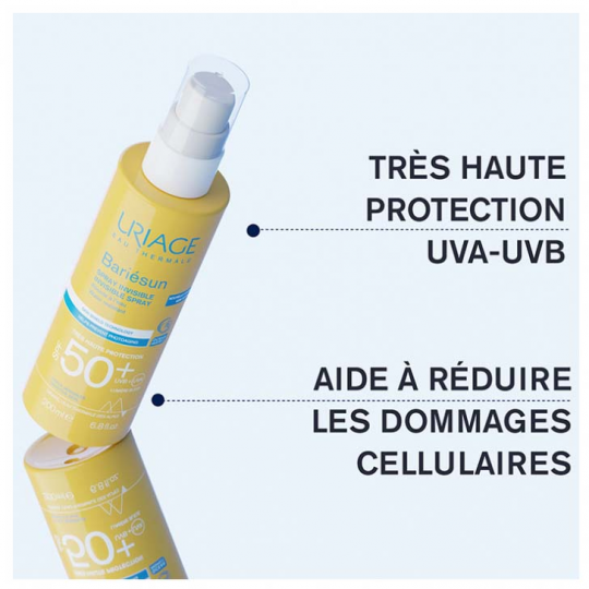 Uriage Bariésun Spray Invisible Très Haute Protection SPF50+ 200 ml - image 3