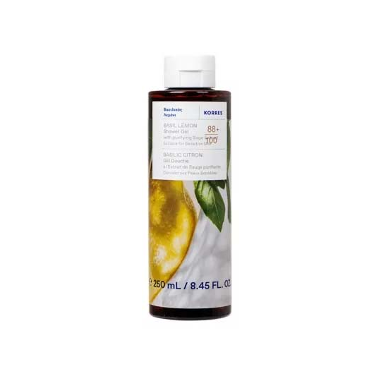 Korres Gel Douche Basilic Citron 250 ml