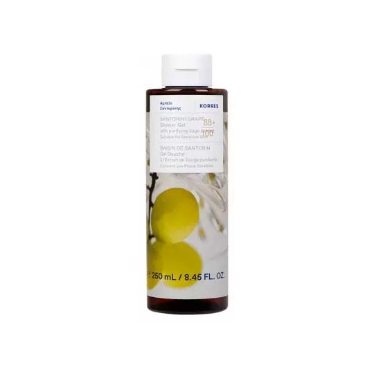 Korres Gel Douche Raisin de Santorin 250 ml