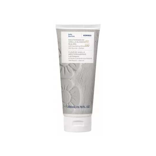 Korres Lait Corps Fleur de Vanille Méditerranéenne 200 ml