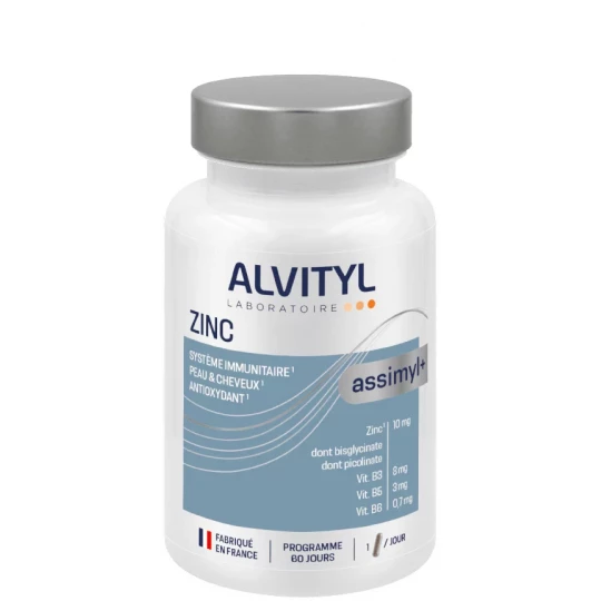 Alvityl Assimyl+ Zinc Gélules x 60