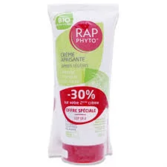 Rap Phyto Crème Apaisante Jambes Légères Bio 2 x 100 ml
