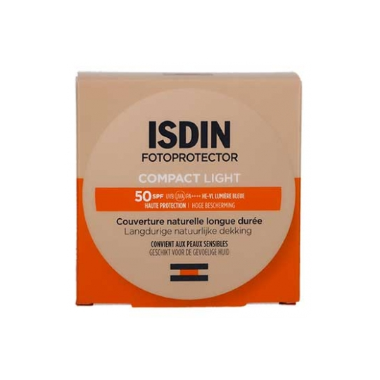 Isdin Fotoprotector Compact Couverture Naturelle Longue Durée SPF50 10 g - image 3