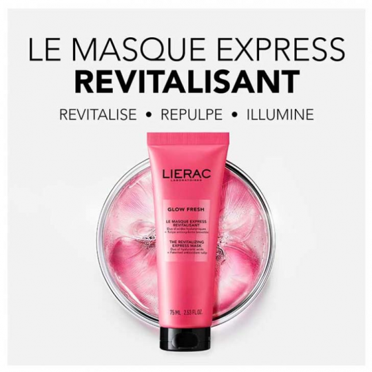 Lierac Glow Fresh Le Masque Express Revitalisant 75 ml - image 3