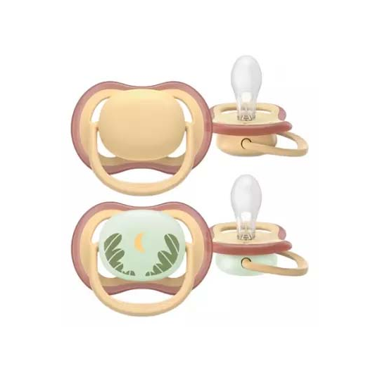 Avent Ultra Air Day and Night Sucettes Orthodontiques 0-6 Mois x 2