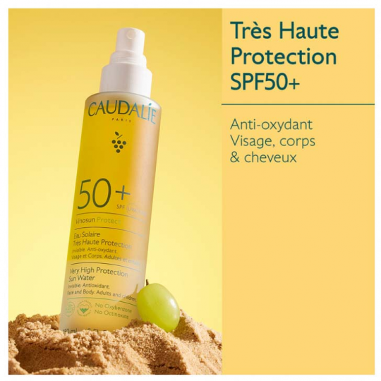 Caudalie Eau Solaire Très Haute Protection SPF50+ 150 ml - image 2