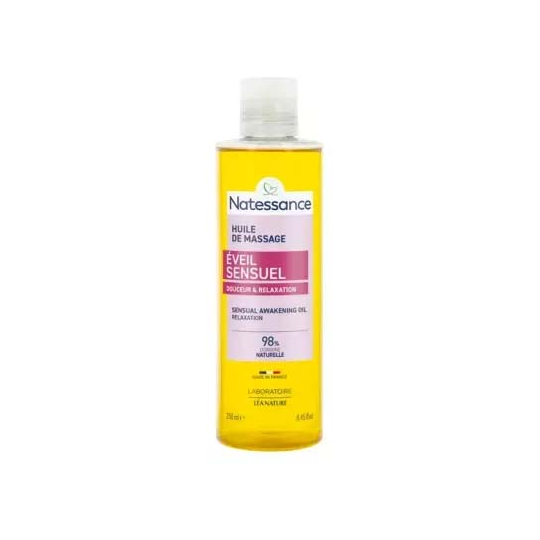 Natessance Huile de Massage Éveil Sensuel 250 ml