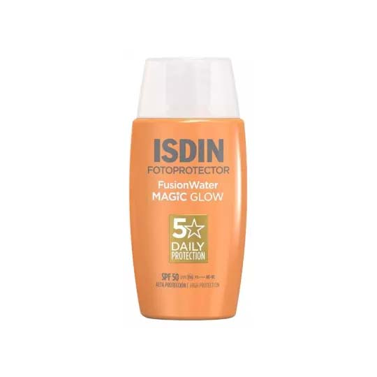 Isdin Fotoprotector Fusion Water Magic Glow Crème Solaire SPF50 50 ml