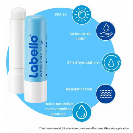 Labello Hydro Care SPF15 Lot de 2 x 4,8 g - image 5