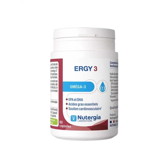 Nutergia Ergy 3 Capsules x 60
