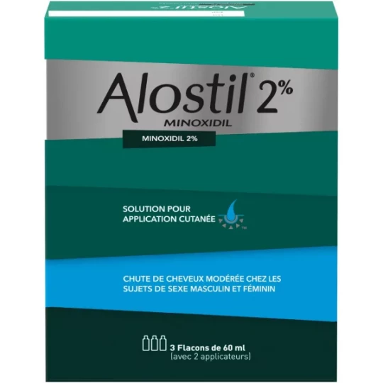 Alostil 2% Solution Flacons x 3