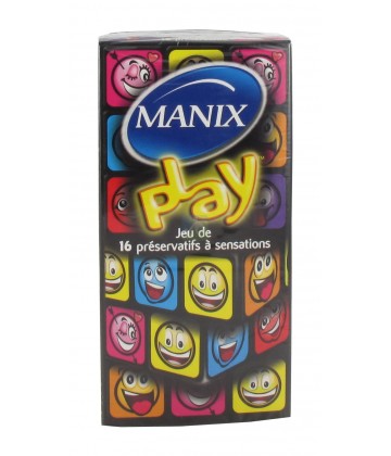 Manix Play Préservatifs Assortiments x 16