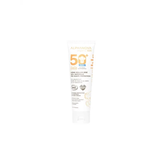 Alphanova Sun Crème Solaire Bébé Bio SPF50+ 50 ml