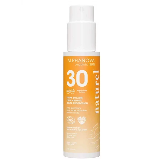 Alphanova Sun Spray Solaire SPF30 Bio 125 g