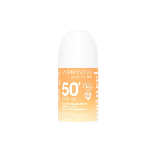 Alphanova Sun Roll-On Solaire Sport SPF50+ Bio 50 g