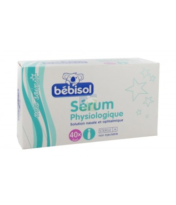 Bébisol Sérum Physiologique x 40