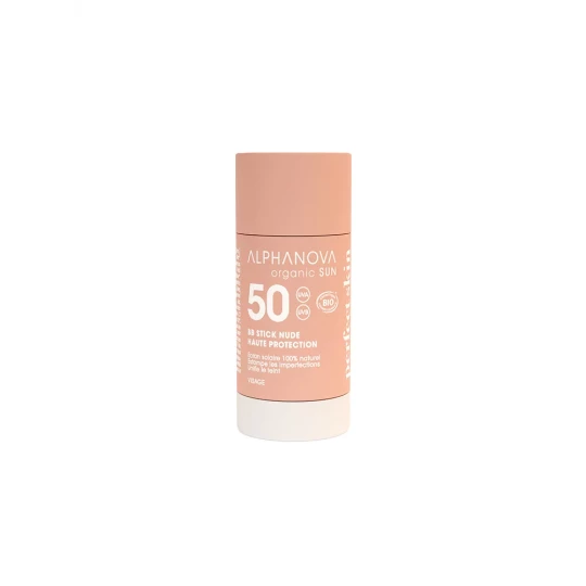 Alphanova Sun Perfect Skin BB Stick Haute Protection SPF50 Bio Nude 15 g