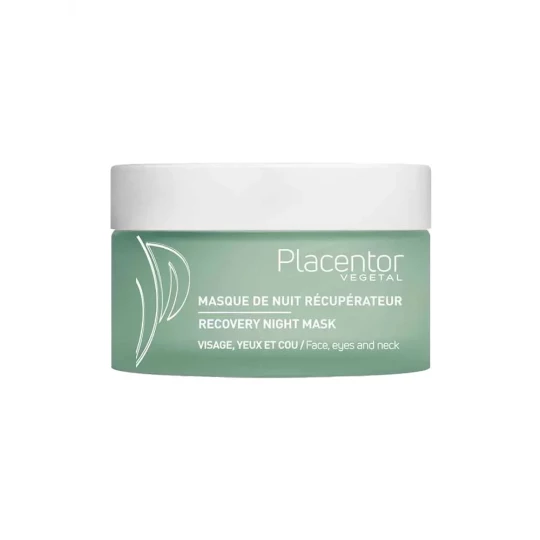 Placentor Végétal Masque de Nuit Récupérateur 50 ml