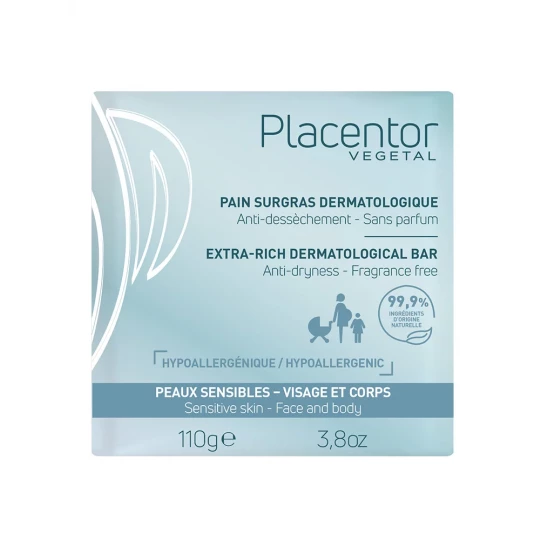 Placentor Végétal Pain Surgras Dermatologique 110 g