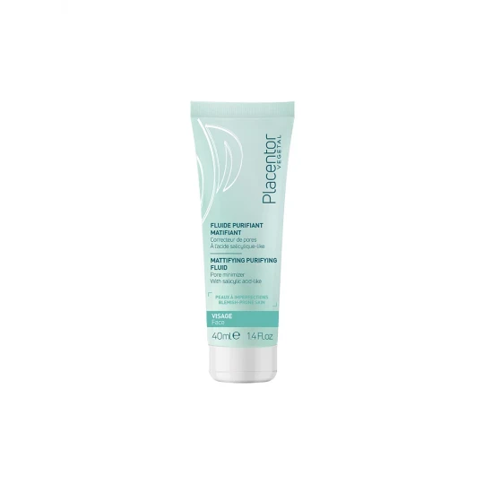 Placentor Végétal Fluide Purifiant Matifiant 40 ml