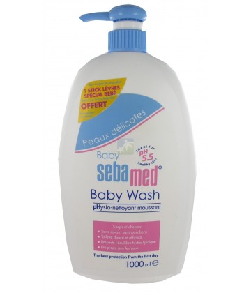 Baby Sebamed Baby Wash Physio-nettoyant Moussant 1L