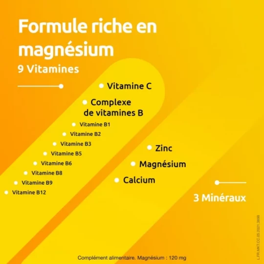 Supradyn Magnesia Vitamines, Minéraux et Magnésium Comprimés Effervescents x 30 - image 2