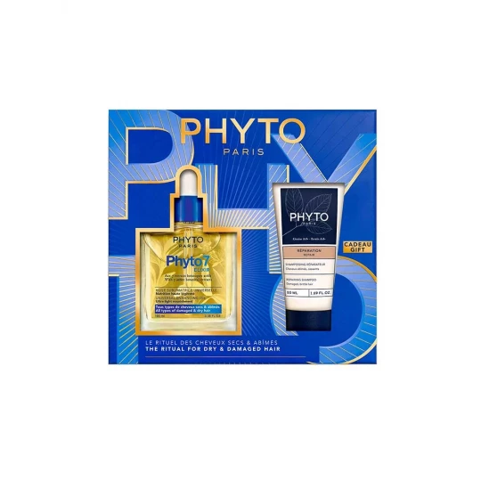 Phyto Coffret Le Rituel des Cheveux Secs et Abîmés