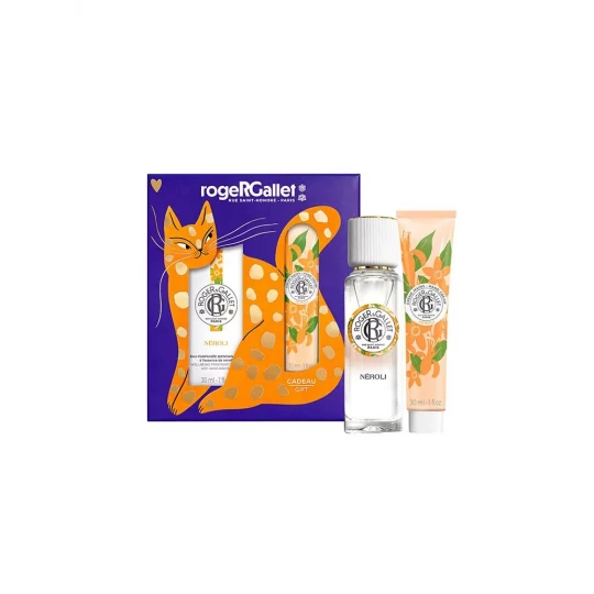 Roger & Gallet Néroli Coffret Eau Parfumée Bienfaisante 30 ml + Crème Mains 30 ml Offerte