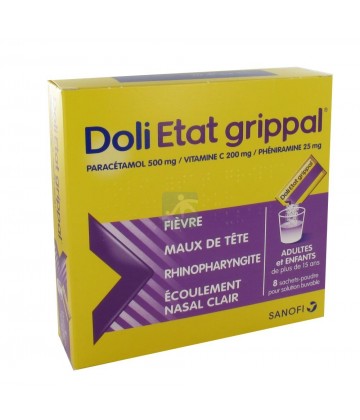 Doli Etat grippal x 8