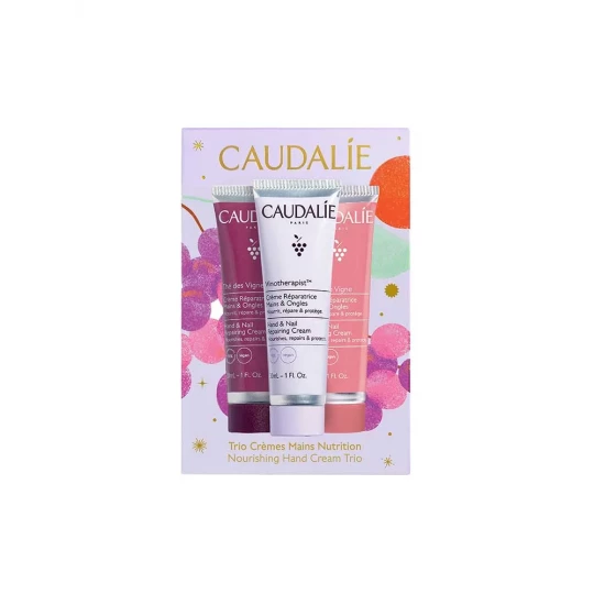 Caudalie Coffret Trio Crèmes Mains Nutrition