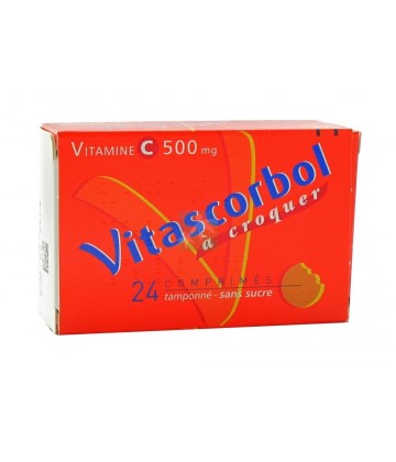 Vitascorbol A croquer 500 mg x 24