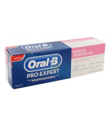 Oral-B Dentifrice Pro-Expert Professional Dents Sensibles 75 ml (NSFP)